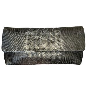 Bottega Veneta Lizard Leather Clutch